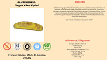 Lade das Bild in den Galerie-Viewer, 3 Stück Glutenfreie vegane Käse-Kipferl (ca. 300 g)