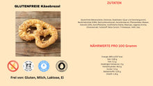 Lade das Bild in den Galerie-Viewer, 1 Stück Glutenfreie Käsebrezen (ca. 50 g)