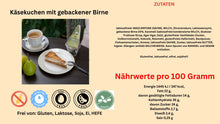 Lade das Bild in den Galerie-Viewer, Premium Käsetorte mit gebackenen Birnen