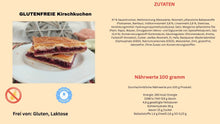 Lade das Bild in den Galerie-Viewer, 2 Stück Glutenfreier Kirschkuchen (ca. 230 g)