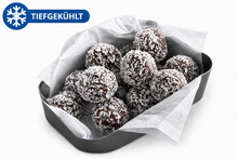 Lade das Bild in den Galerie-Viewer, 3 Stück Glutenfreie vegane Kokoskugeln mit Schokolade (ca. 150 g)