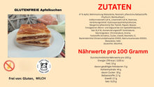 Lade das Bild in den Galerie-Viewer, 2 Stück Glutenfreier Apfelkuchen (ca. 230 g)
