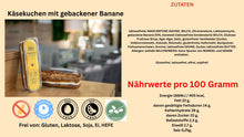 Lade das Bild in den Galerie-Viewer, Premium Käsetorte mit gebackenen Bananen
