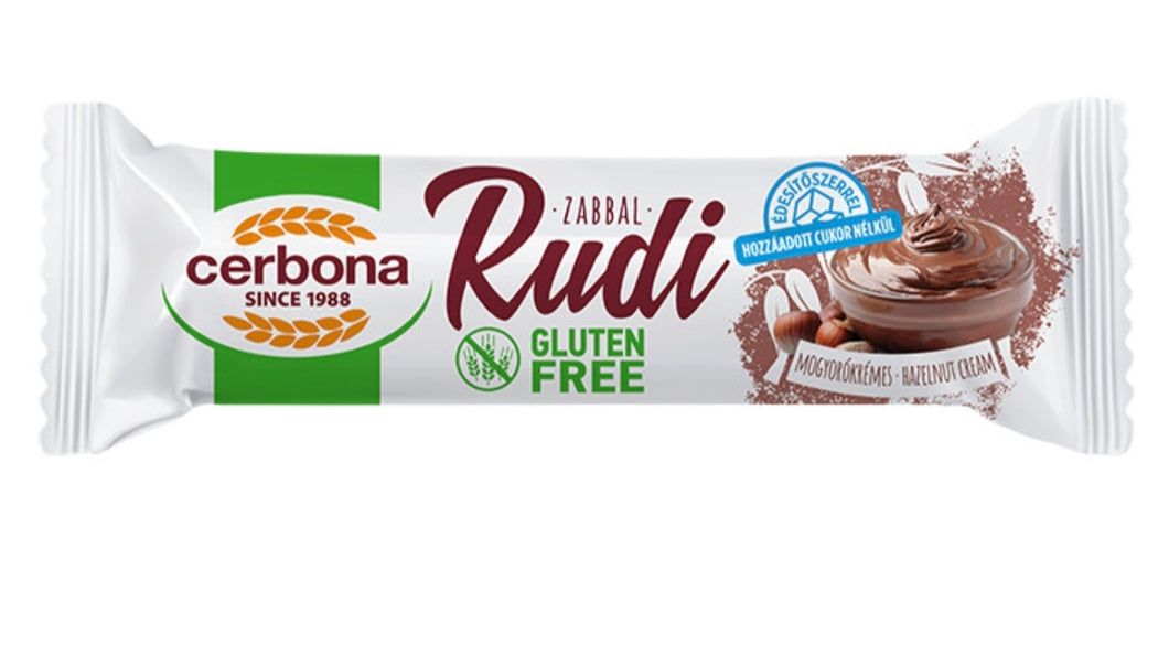 3x Cerbona Hafer-Röllchen Haselnuss Glutenfrei und Laktosefrei
