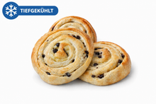 Lade das Bild in den Galerie-Viewer, 1 Stück GLUTENFREIE Vanillen Schnecke mit Schoko Tröpfchen ( ca 110g )
