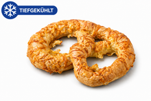 Lade das Bild in den Galerie-Viewer, 1 Stück Glutenfreie Käsebrezen (ca. 50 g)
