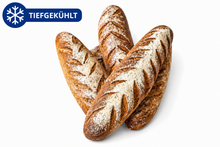Lade das Bild in den Galerie-Viewer, 3 Stück Glutenfreie Vollkorn-Sauerteigstangen (ca. 300 g)
