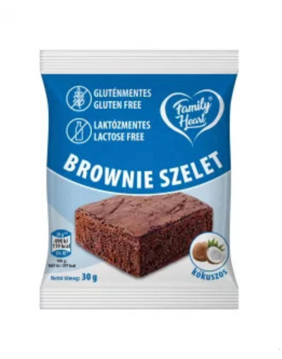 3x Brownie Kokos Glutenfrei und Laktosefrei