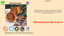 Lade das Bild in den Galerie-Viewer, 1 Stück glutenfreie Zimtschnecke (ca 100g)
